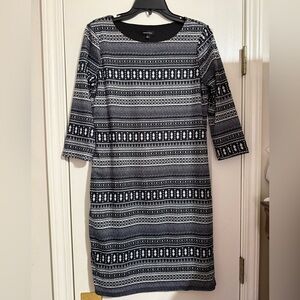 Spense Geometric Design Dress